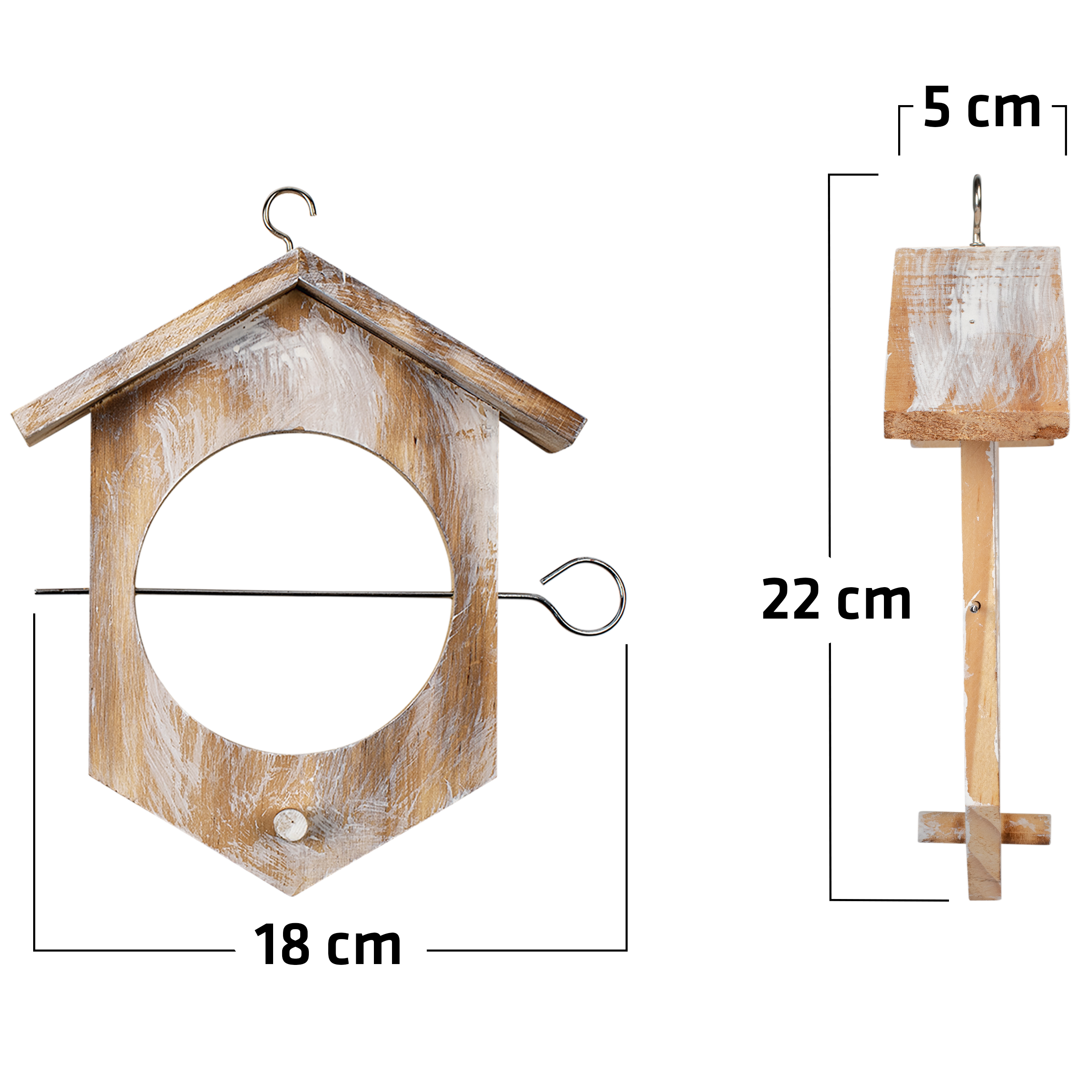 Maße: 18 x 22 x 5 cm