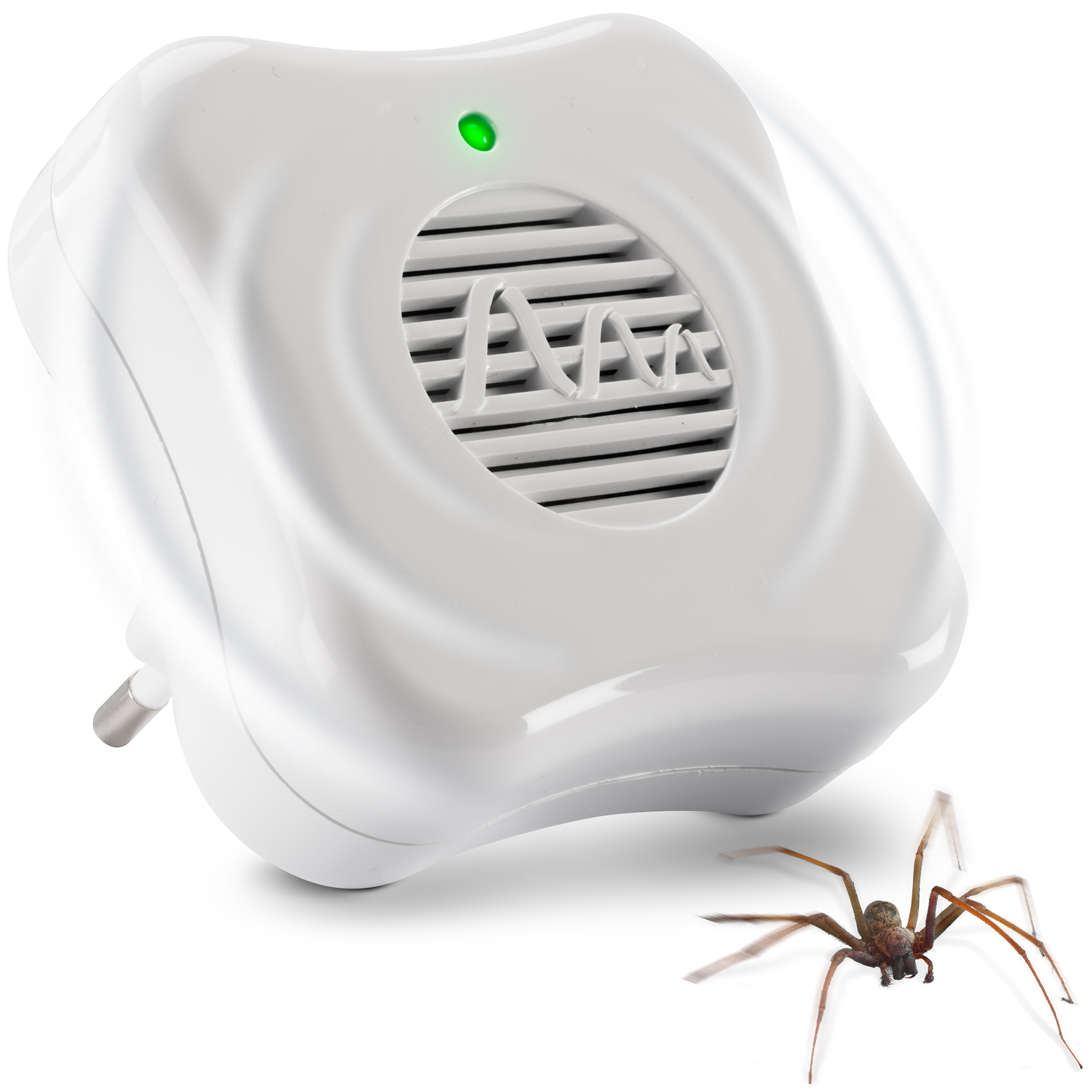 Répulsif Araignées Ultrasons | Écologique et Silencieux | Prise Secteur | Prévention Silencieuse