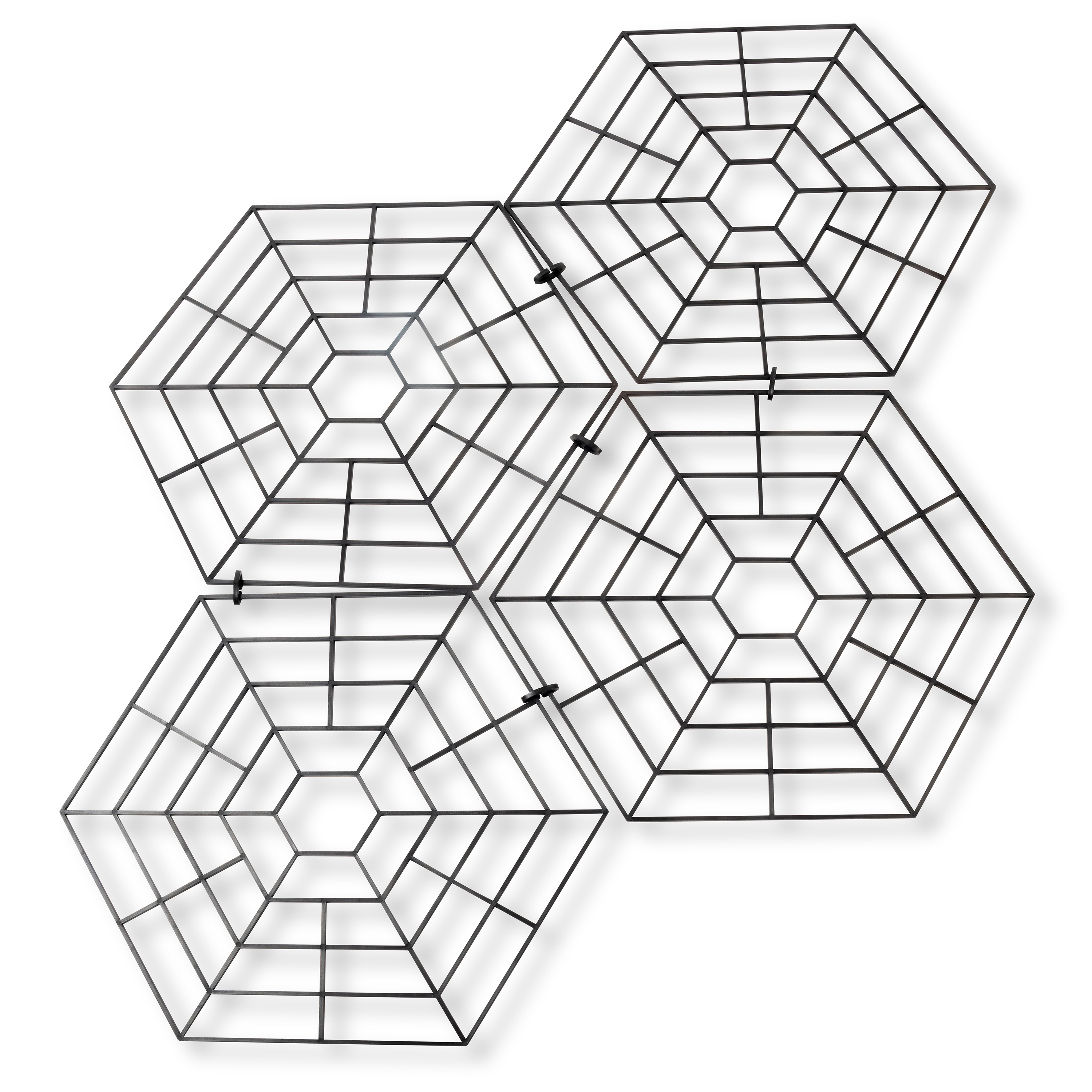 Grillage de Protection Bassin – Filet Modulable Anti-Prédateurs | Kit 20 Pièces Hexagonales