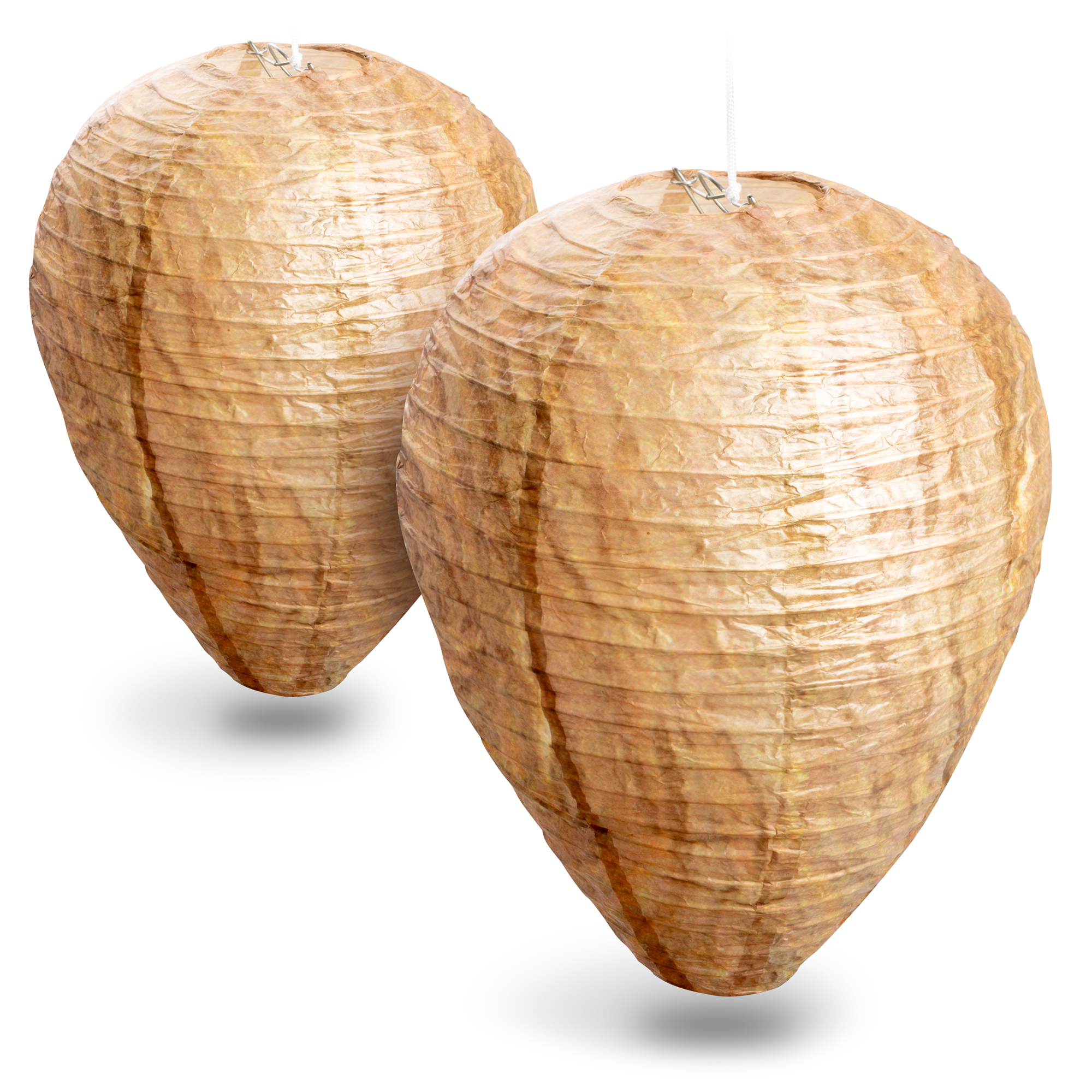Nid de guêpe artificiel lot de 2